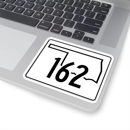 Oklahoma State Highway 162 (Oklahoma) (Road Sign) STICKER Vinyl Kiss-Cut Decal - The Sticker Space