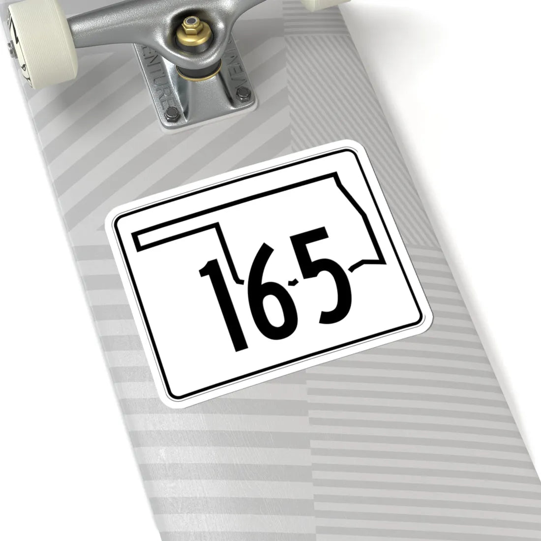 Oklahoma State Highway 165 (Oklahoma) (Road Sign) STICKER Vinyl Kiss-Cut Decal - The Sticker Space