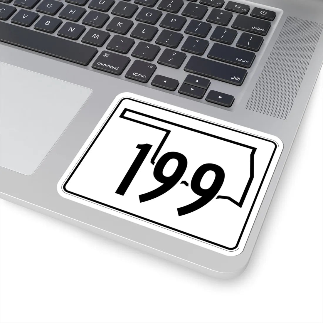 Oklahoma State Highway 199 (Oklahoma) (Road Sign) STICKER Vinyl Kiss-Cut Decal - The Sticker Space
