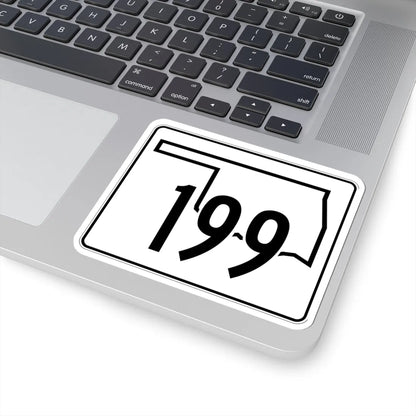 Oklahoma State Highway 199 (Oklahoma) (Road Sign) STICKER Vinyl Kiss-Cut Decal - The Sticker Space