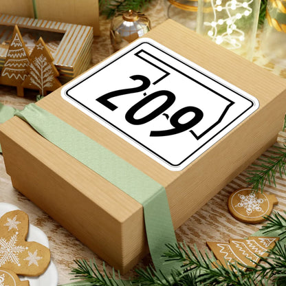 Oklahoma State Highway 209 (Oklahoma) (Road Sign) STICKER Vinyl Kiss-Cut Decal - The Sticker Space