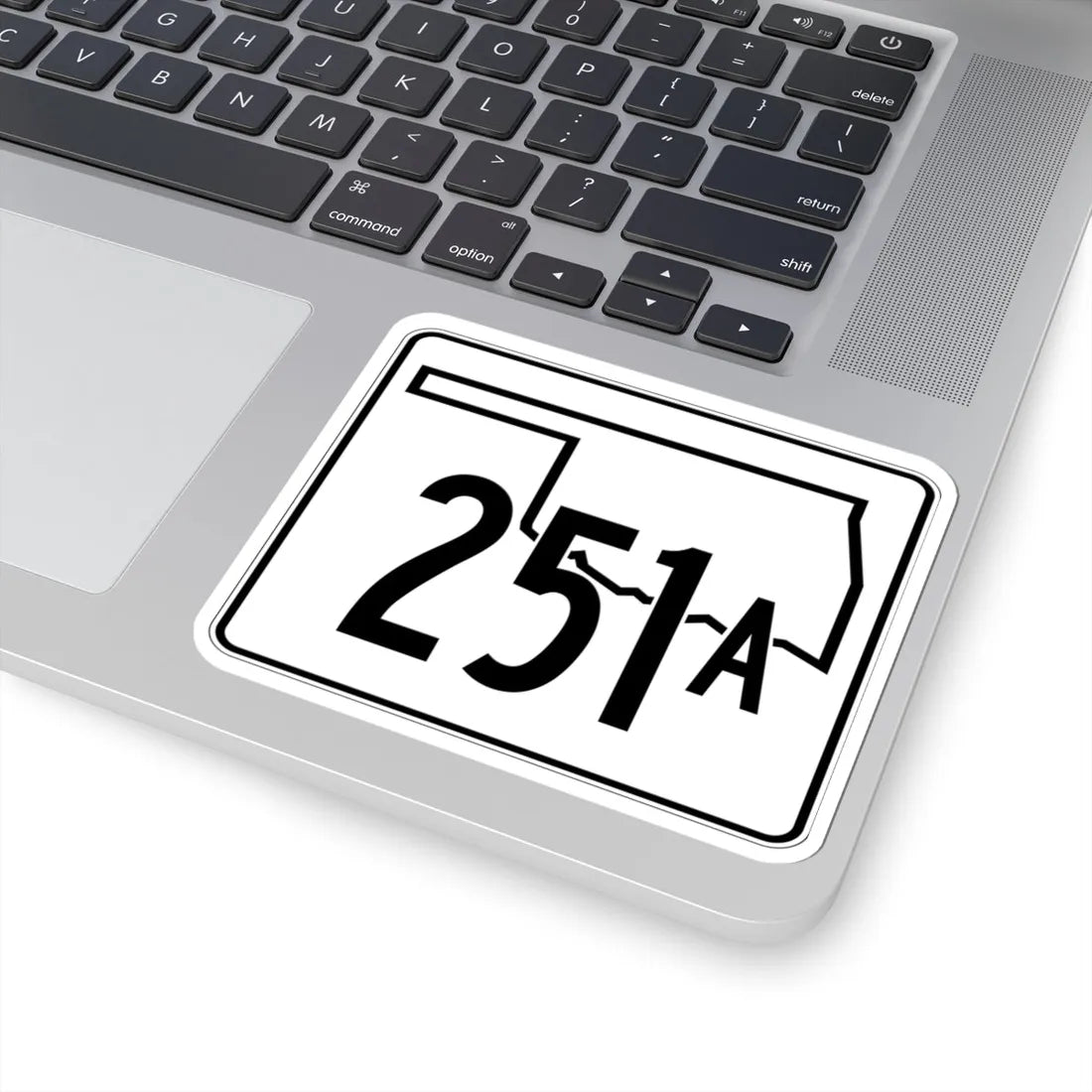 Oklahoma State Highway 251A (Oklahoma) (Road Sign) STICKER Vinyl Kiss-Cut Decal - The Sticker Space