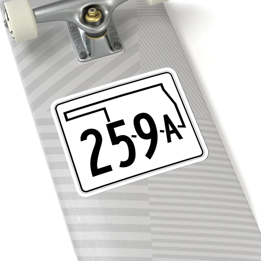 Oklahoma State Highway 259A (Oklahoma) (Road Sign) STICKER Vinyl Kiss-Cut Decal - The Sticker Space