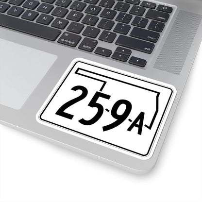 Oklahoma State Highway 259A (Oklahoma) (Road Sign) STICKER Vinyl Kiss-Cut Decal - The Sticker Space