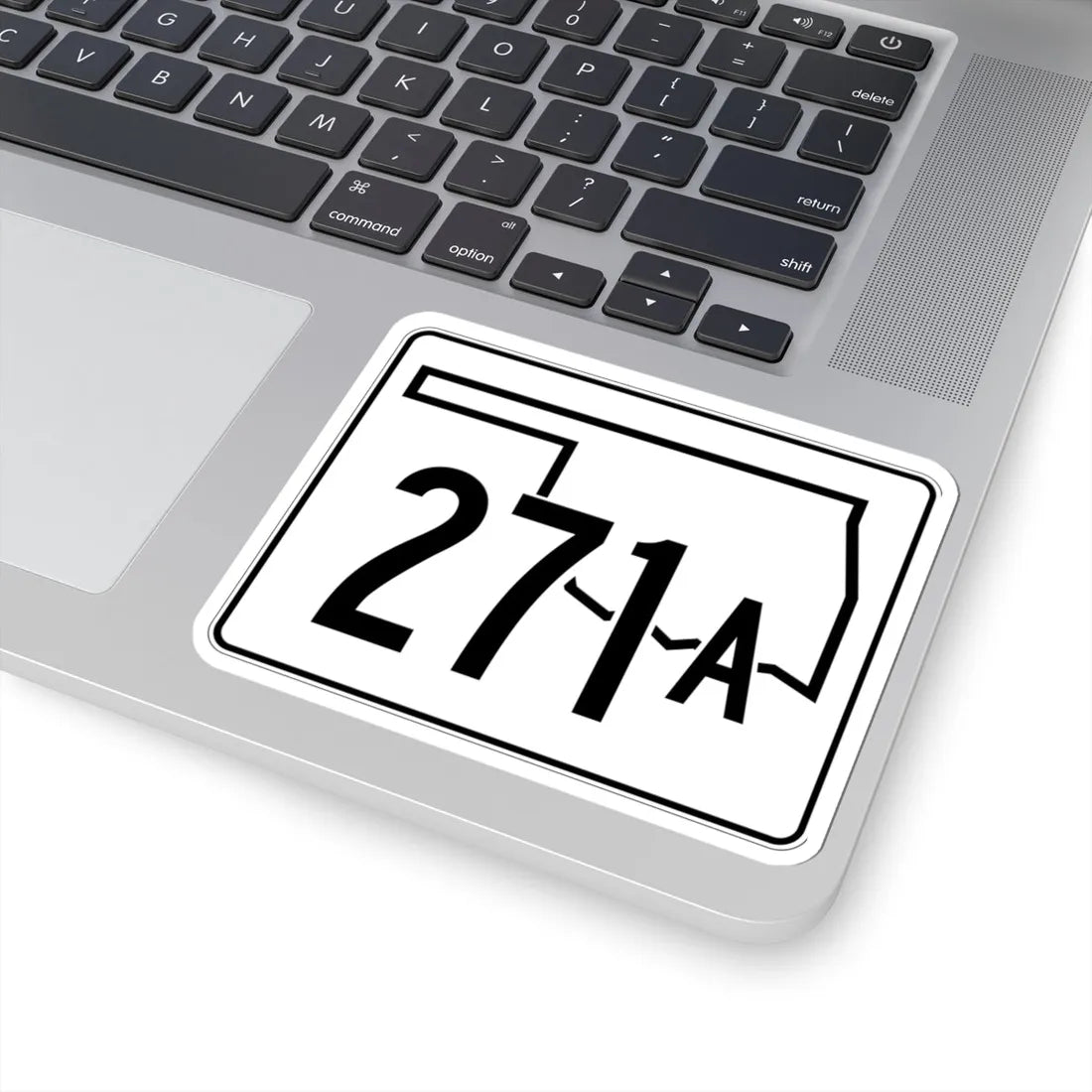 Oklahoma State Highway 271A (Oklahoma) (Road Sign) STICKER Vinyl Kiss-Cut Decal - The Sticker Space