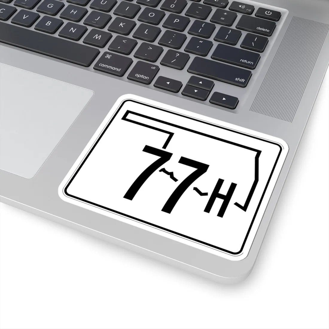 Oklahoma State Highway 77H (Oklahoma) (Road Sign) STICKER Vinyl Kiss-Cut Decal - The Sticker Space