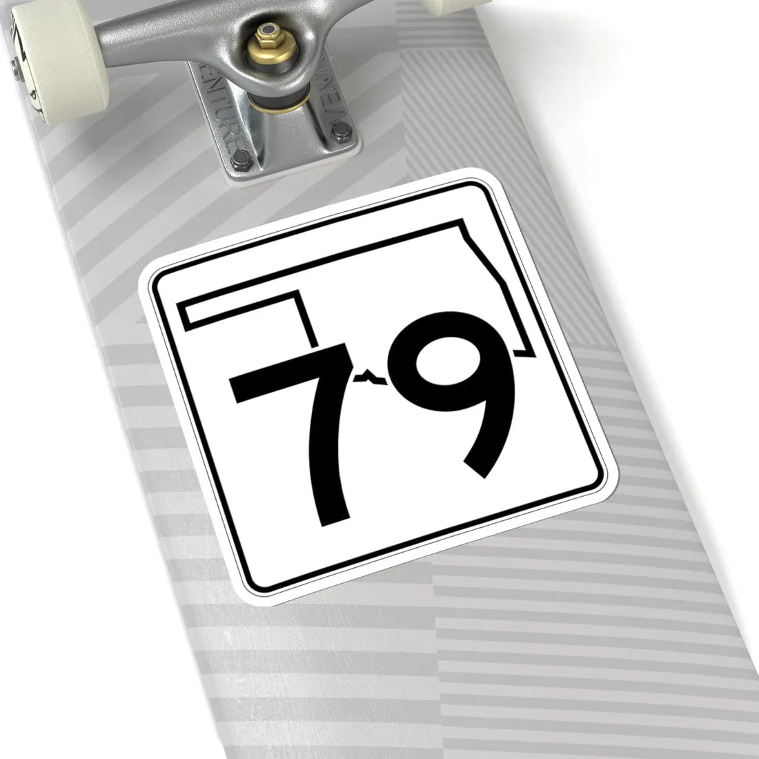 Oklahoma State Highway 79 (Oklahoma) (Road Sign) STICKER Vinyl Kiss-Cut Decal - The Sticker Space