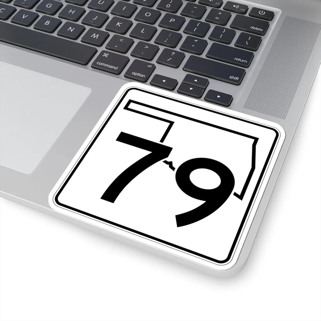 Oklahoma State Highway 79 (Oklahoma) (Road Sign) STICKER Vinyl Kiss-Cut Decal - The Sticker Space
