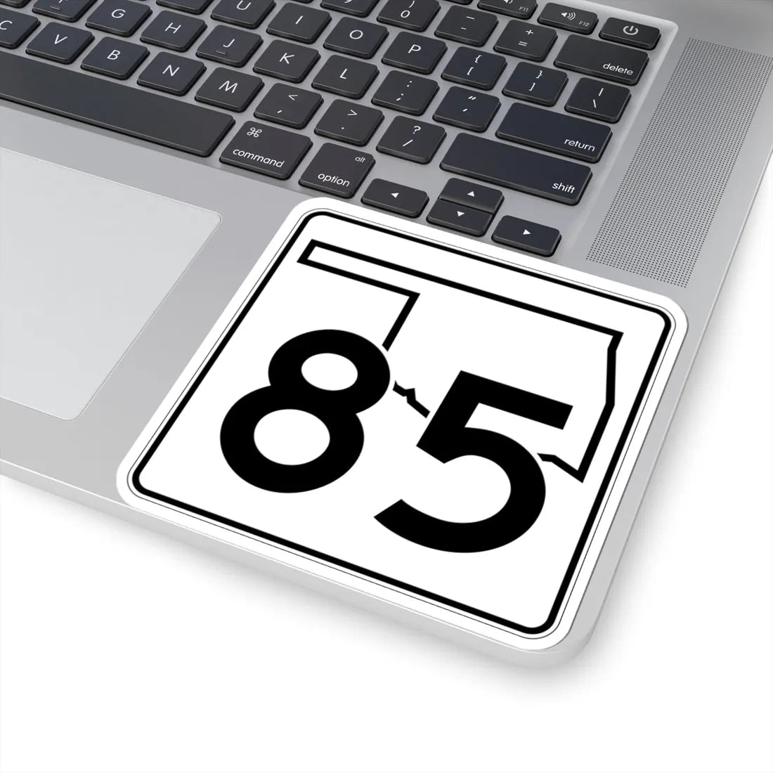 Oklahoma State Highway 85 (Oklahoma) (Road Sign) STICKER Vinyl Kiss-Cut Decal - The Sticker Space