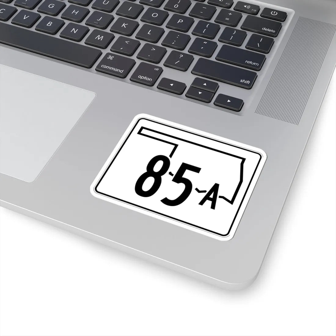 Oklahoma State Highway 85A (Oklahoma) (Road Sign) STICKER Vinyl Kiss-Cut Decal - The Sticker Space