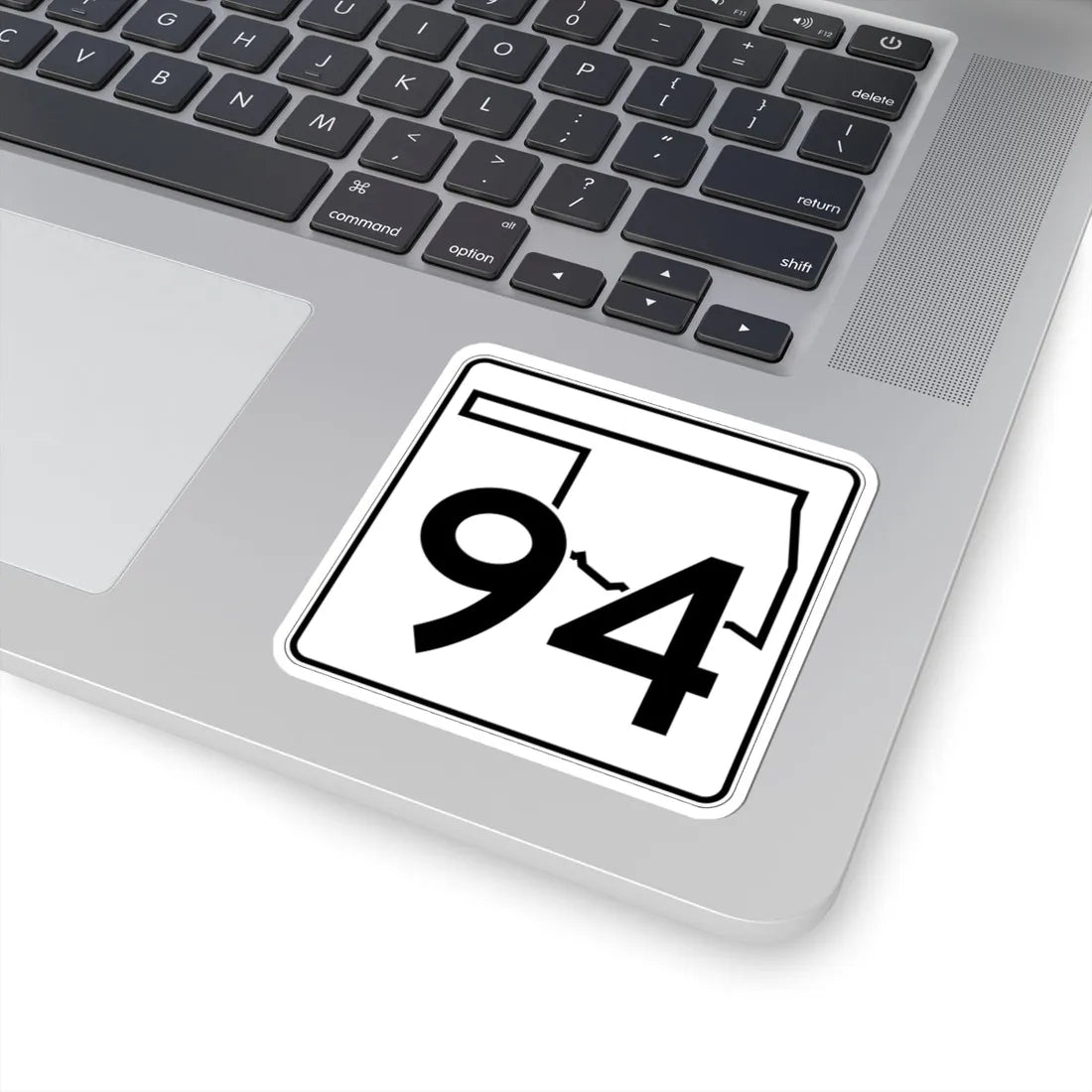 Oklahoma State Highway 94 (Oklahoma) (Road Sign) STICKER Vinyl Kiss-Cut Decal - The Sticker Space