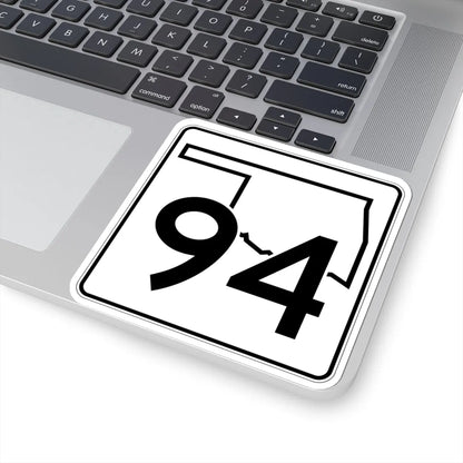 Oklahoma State Highway 94 (Oklahoma) (Road Sign) STICKER Vinyl Kiss-Cut Decal - The Sticker Space
