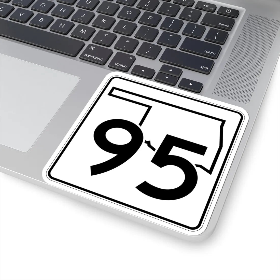 Oklahoma State Highway 95 (Oklahoma) (Road Sign) STICKER Vinyl Kiss-Cut Decal - The Sticker Space