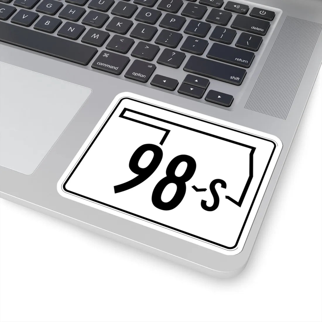 Oklahoma State Highway 98S (Oklahoma) (Road Sign) STICKER Vinyl Kiss-Cut Decal - The Sticker Space