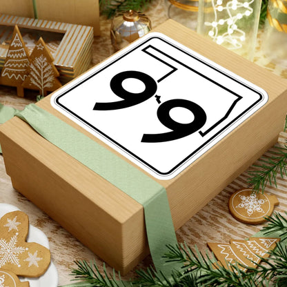 Oklahoma State Highway 99 (Oklahoma) (Road Sign) STICKER Vinyl Kiss-Cut Decal - The Sticker Space