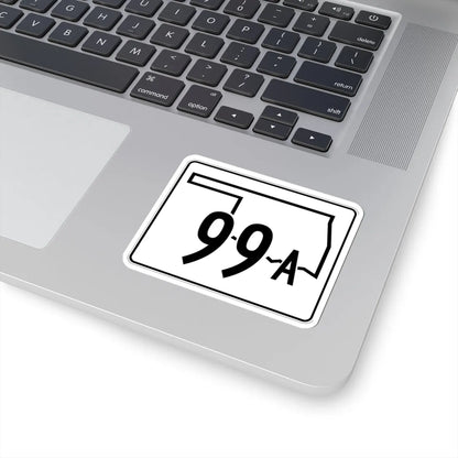 Oklahoma State Highway 99A (Oklahoma) (Road Sign) STICKER Vinyl Kiss-Cut Decal - The Sticker Space
