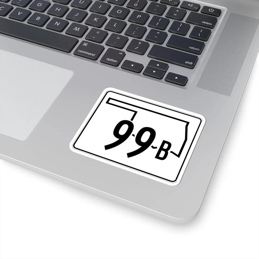 Oklahoma State Highway 99B (Oklahoma) (Road Sign) STICKER Vinyl Kiss-Cut Decal - The Sticker Space