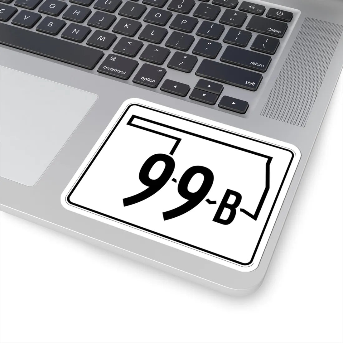 Oklahoma State Highway 99B (Oklahoma) (Road Sign) STICKER Vinyl Kiss-Cut Decal - The Sticker Space