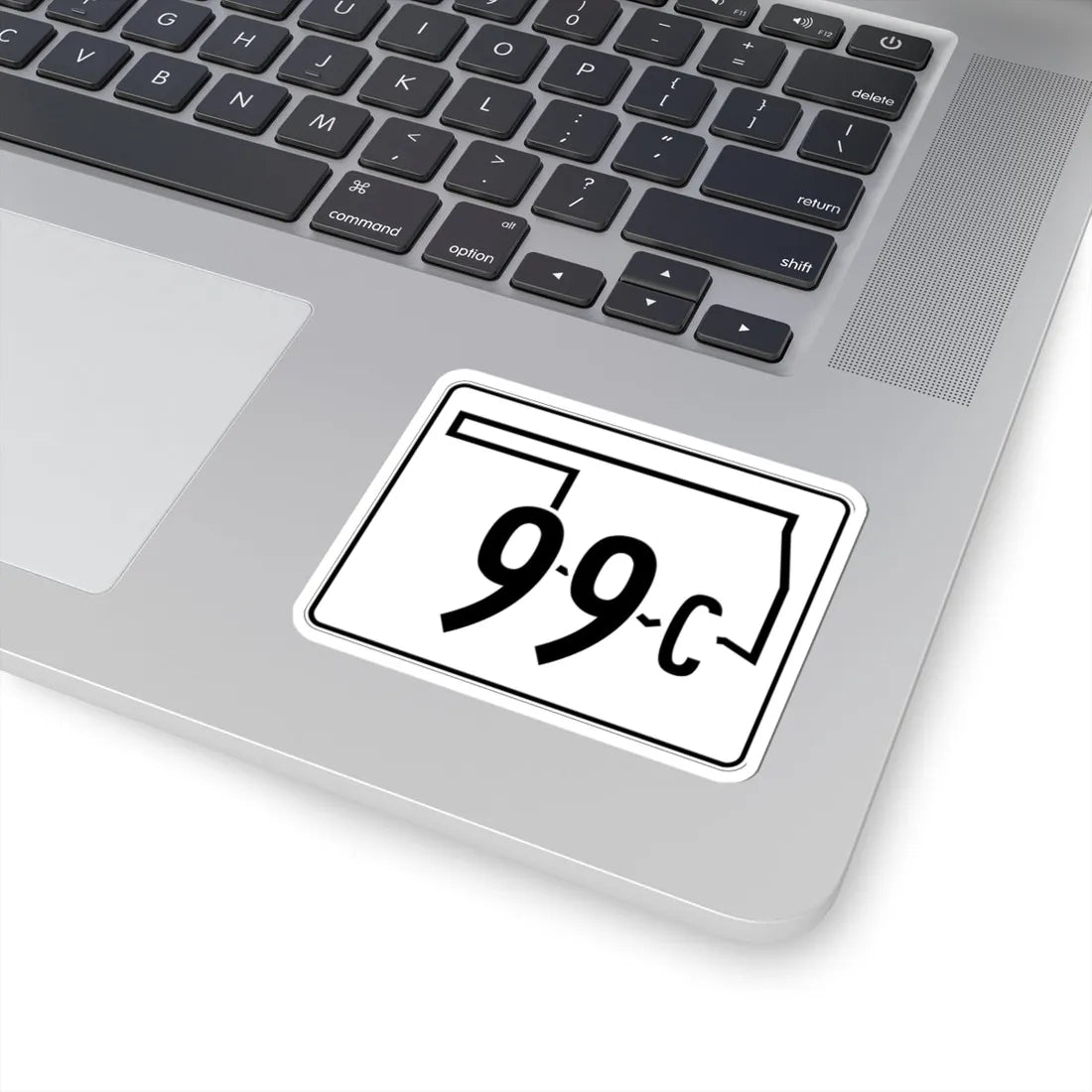 Oklahoma State Highway 99C (Oklahoma) (Road Sign) STICKER Vinyl Kiss-Cut Decal - The Sticker Space