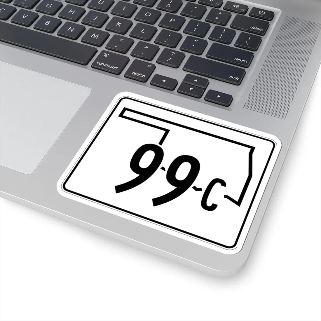 Oklahoma State Highway 99C (Oklahoma) (Road Sign) STICKER Vinyl Kiss-Cut Decal - The Sticker Space