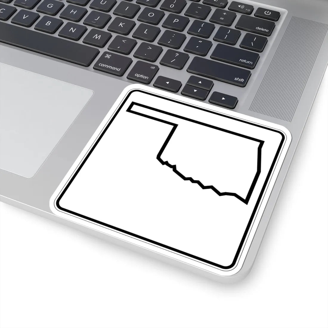 Oklahoma State Highway blank (Oklahoma) (Road Sign) STICKER Vinyl Kiss-Cut Decal - The Sticker Space