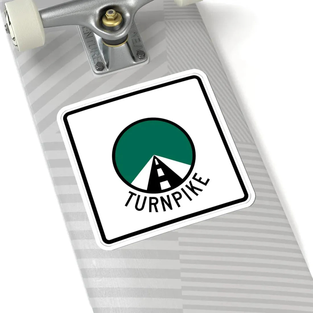 Oklahoma Turnpike template (Oklahoma) (Road Sign) STICKER Vinyl Kiss-Cut Decal - The Sticker Space