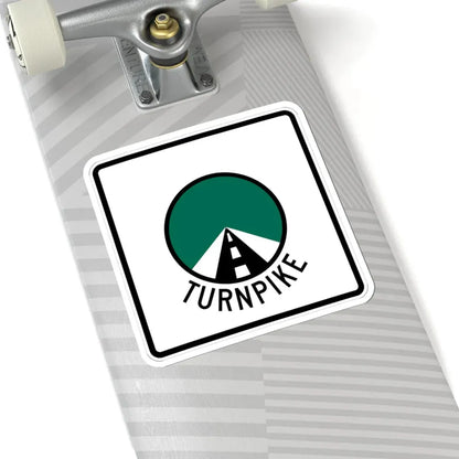 Oklahoma Turnpike template (Oklahoma) (Road Sign) STICKER Vinyl Kiss-Cut Decal - The Sticker Space