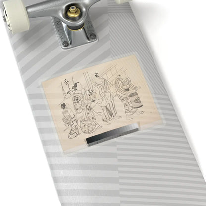 SKU:TSS-STICK-KMRMSN-6X6-13WF4 Sizes:6" × 6" Types:Transparent