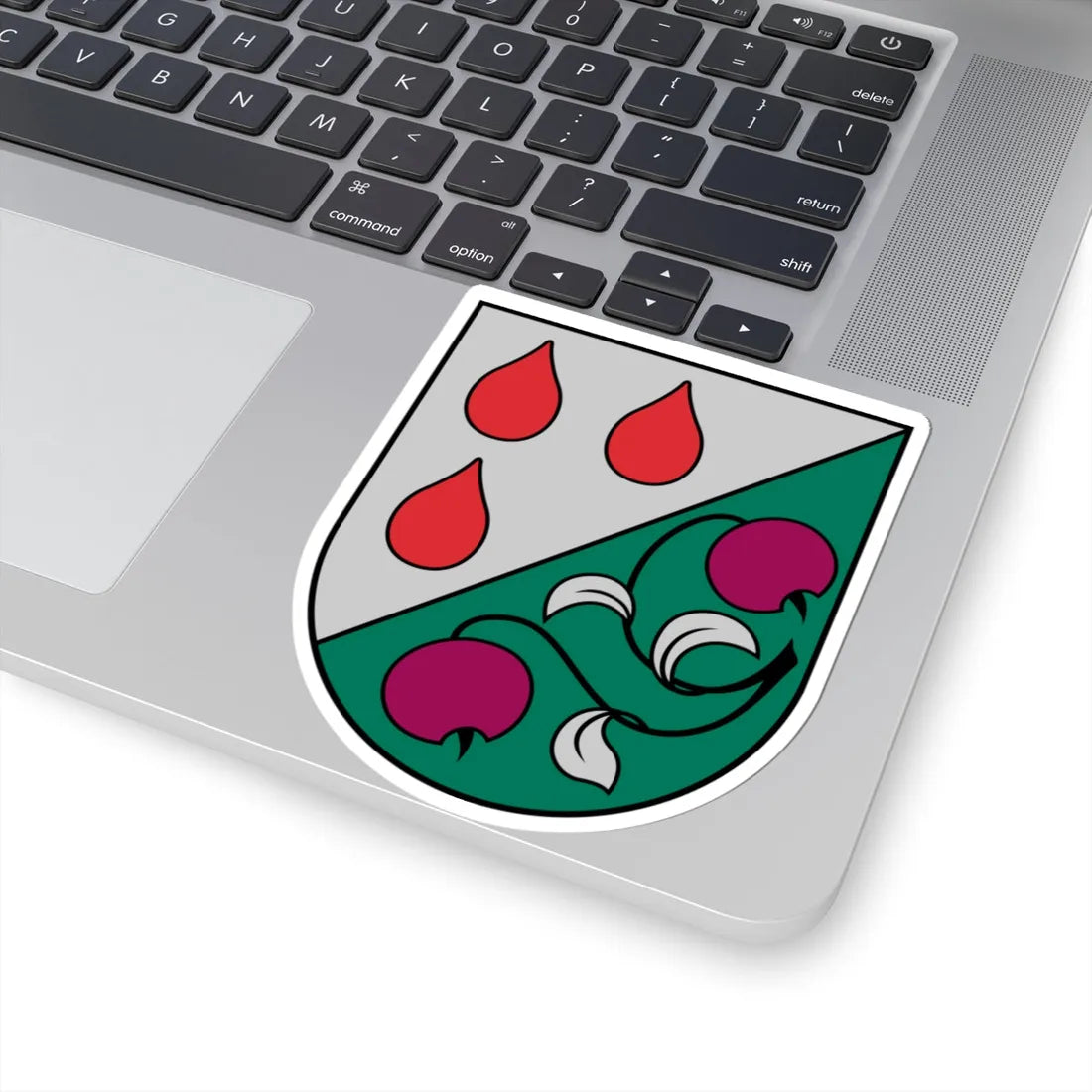 Olaine COA (Latvia) (Coat of Arms) STICKER Vinyl Kiss-Cut Decal - The Sticker Space