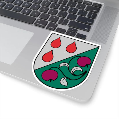 Olaine COA (Latvia) (Coat of Arms) STICKER Vinyl Kiss-Cut Decal - The Sticker Space