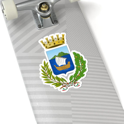 Olbia-Stemma 2 (Italy) (Coat of Arms) STICKER Vinyl Kiss-Cut Decal - The Sticker Space