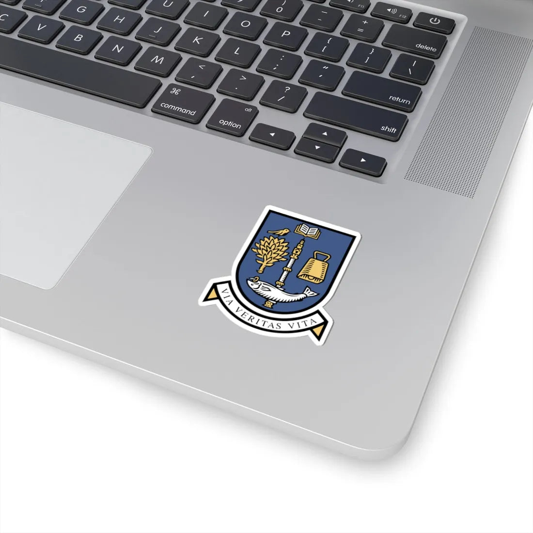 Old arms of University of Glasgow (Scotland) (Coat of Arms) STICKER Vinyl Kiss-Cut Decal - The Sticker Space