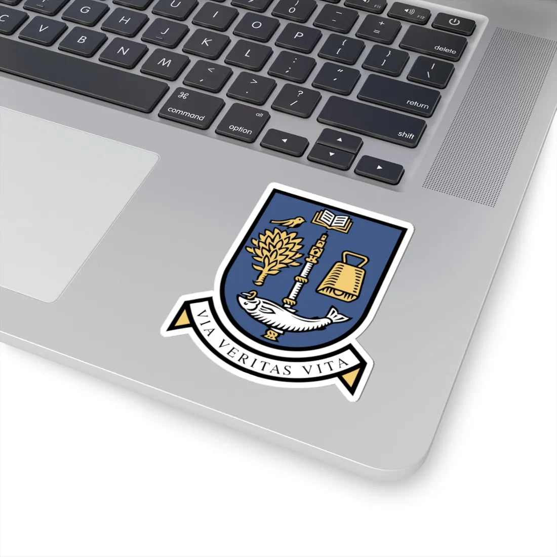 Old arms of University of Glasgow (Scotland) (Coat of Arms) STICKER Vinyl Kiss-Cut Decal - The Sticker Space