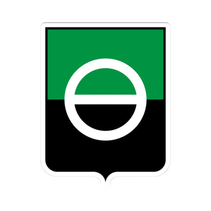 Old Coat of Arms of Artemivsk Donetsk Oblast (Ukraine) (Coat of Arms) STICKER Vinyl Kiss-Cut Decal 3 Inch White - The Sticker Space