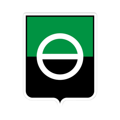 Old Coat of Arms of Artemivsk Donetsk Oblast (Ukraine) (Coat of Arms) STICKER Vinyl Kiss-Cut Decal 4 Inch White - The Sticker Space