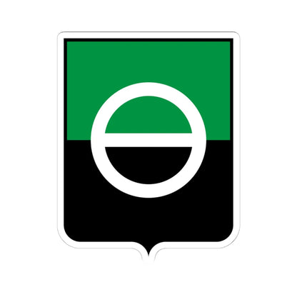 Old Coat of Arms of Artemivsk Donetsk Oblast (Ukraine) (Coat of Arms) STICKER Vinyl Kiss-Cut Decal 6 Inch White - The Sticker Space