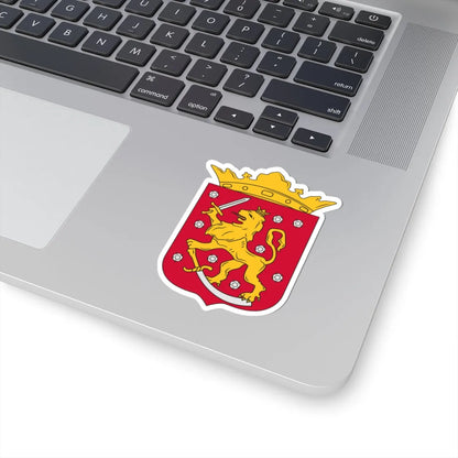 Old coat of arms of Finland (Finland) (Coat of Arms) STICKER Vinyl Kiss-Cut Decal - The Sticker Space