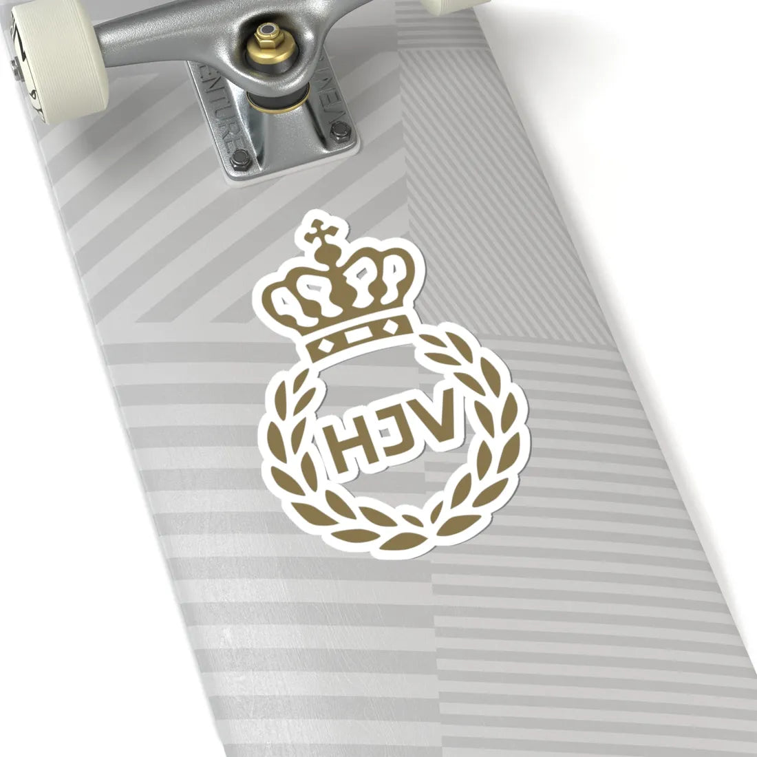 Old Danish Home Guard logo (Denmark) (Coat of Arms) STICKER Vinyl Kiss-Cut Decal - The Sticker Space