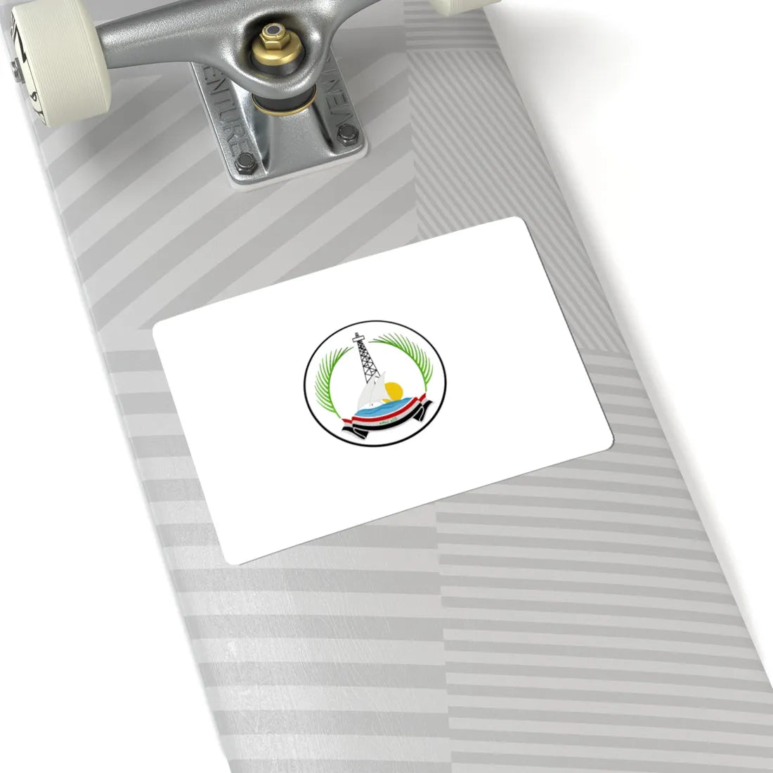 Old Flag of Basra Governorate (Iraq) STICKER Vinyl Kiss-Cut Decal - The Sticker Space