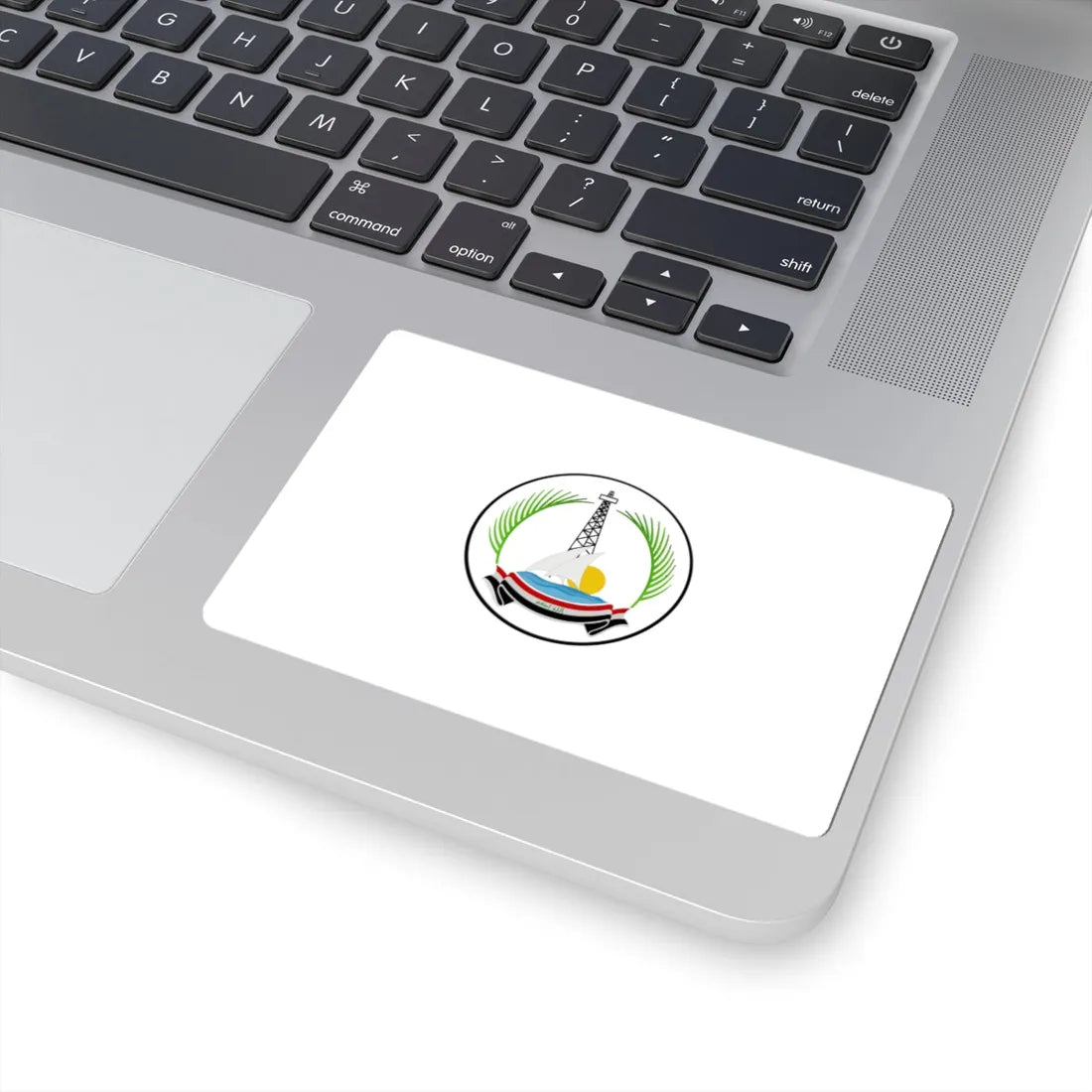 Old Flag of Basra Governorate (Iraq) STICKER Vinyl Kiss-Cut Decal - The Sticker Space