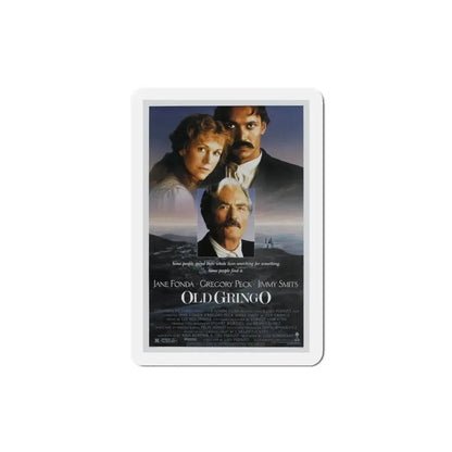 Old Gringo 1989 Movie Poster Refrigerator Magnet 3 Inch - The Sticker Space