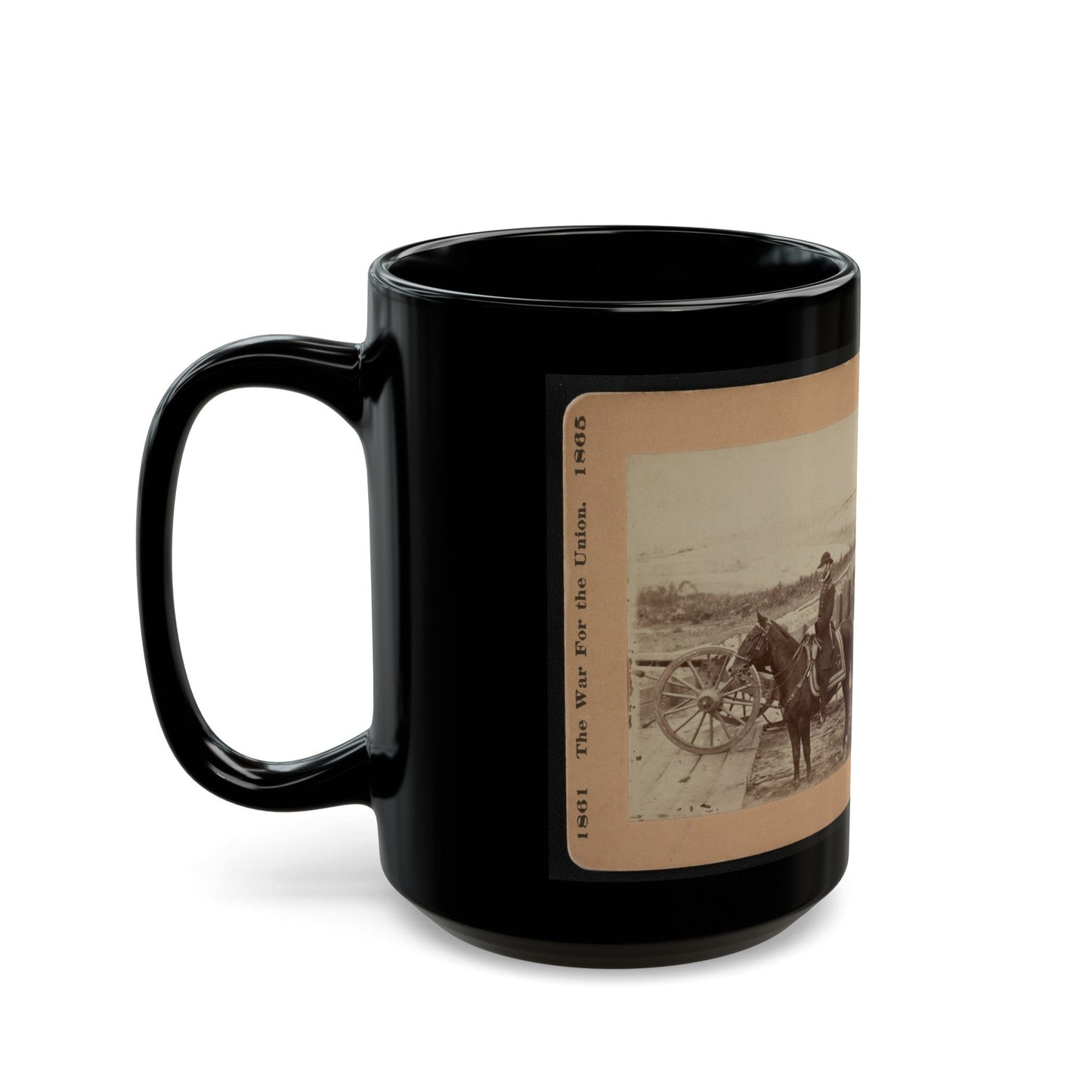 Old Tecumseh Himself (U.S. Civil War) Black Coffee Mug-The Sticker Space