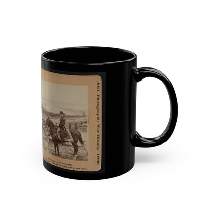 Old Tecumseh Himself (U.S. Civil War) Black Coffee Mug-The Sticker Space