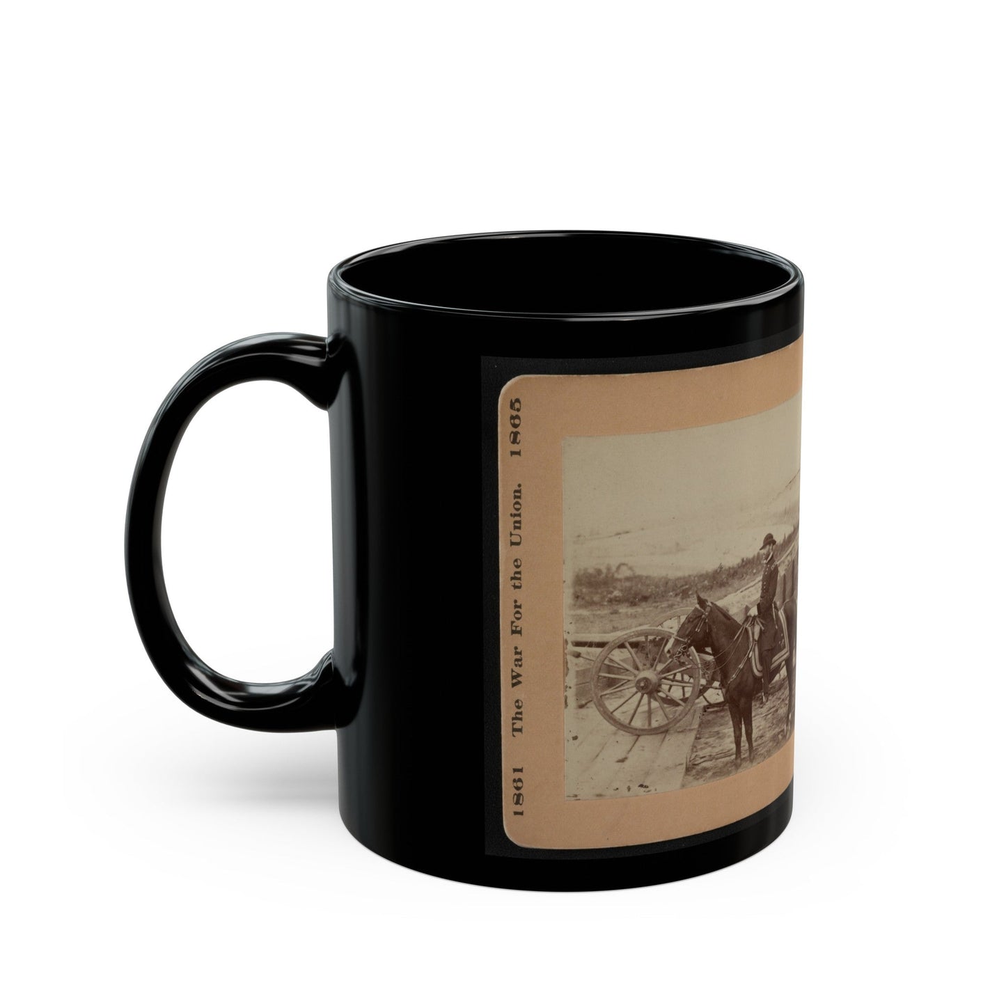 Old Tecumseh Himself (U.S. Civil War) Black Coffee Mug-The Sticker Space