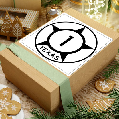 Old Texas 1 (Texas) (Road Sign) STICKER Vinyl Kiss-Cut Decal - The Sticker Space