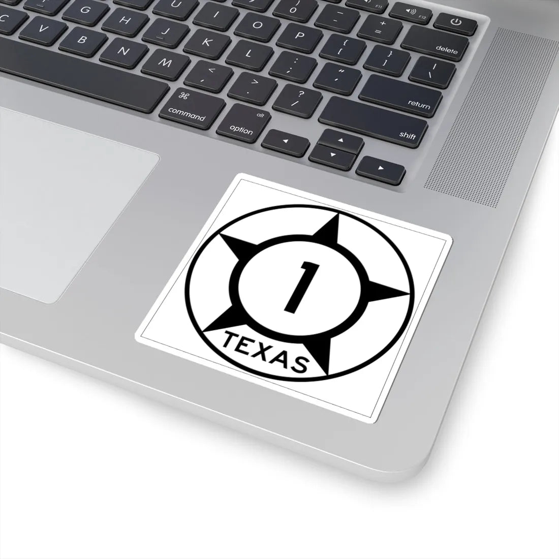 Old Texas 1 (Texas) (Road Sign) STICKER Vinyl Kiss-Cut Decal - The Sticker Space