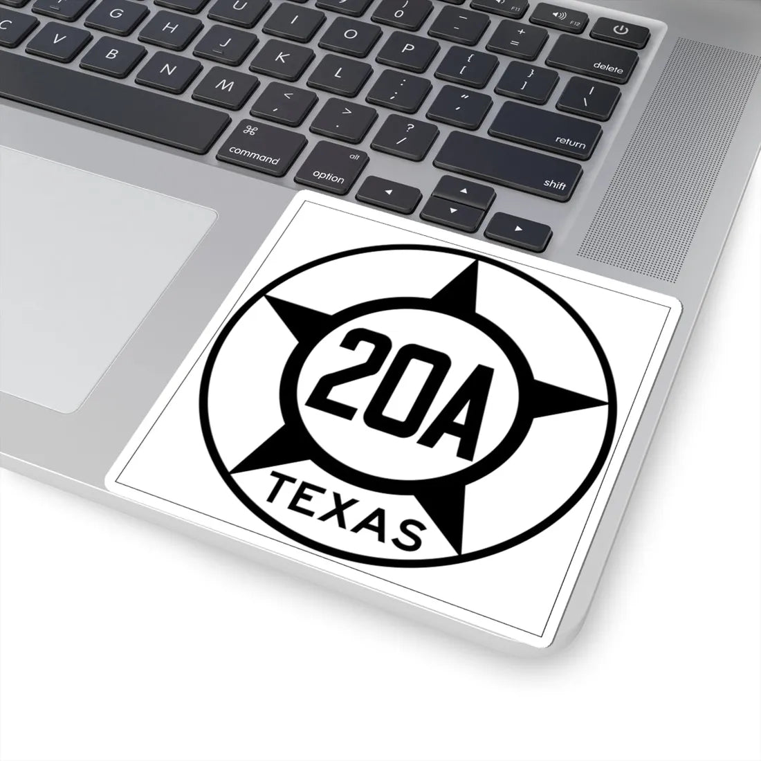 Old Texas 20A (Texas) (Road Sign) STICKER Vinyl Kiss-Cut Decal - The Sticker Space
