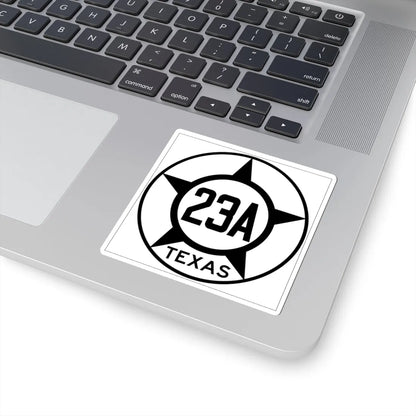 Old Texas 23A (Texas) (Road Sign) STICKER Vinyl Kiss-Cut Decal - The Sticker Space