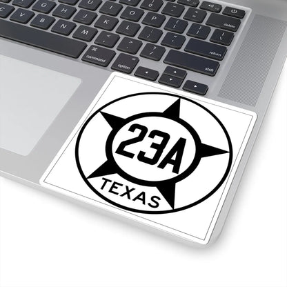 Old Texas 23A (Texas) (Road Sign) STICKER Vinyl Kiss-Cut Decal - The Sticker Space