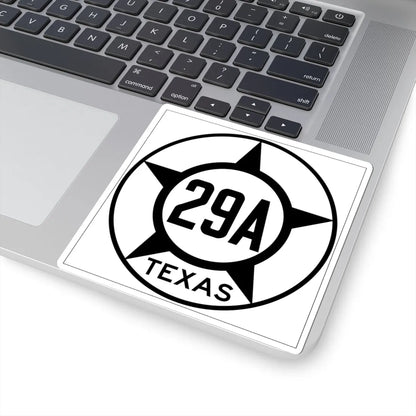 Old Texas 29A (Texas) (Road Sign) STICKER Vinyl Kiss-Cut Decal - The Sticker Space